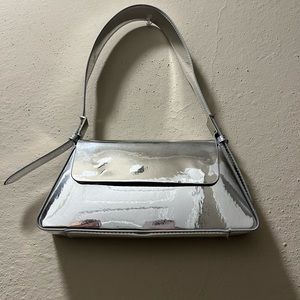 METALLIC ZARA PURSE